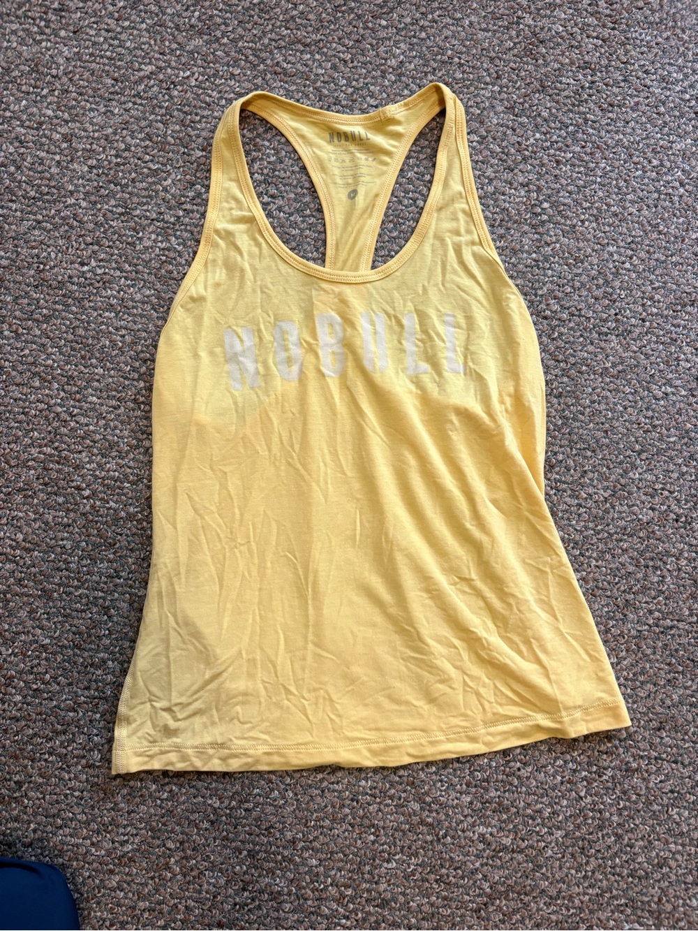 NOBULL Yellow Racerback Tank - Women's Active Tank